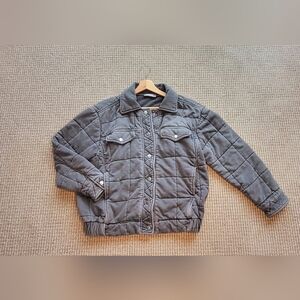 Blue B Gray Quilted Jacket